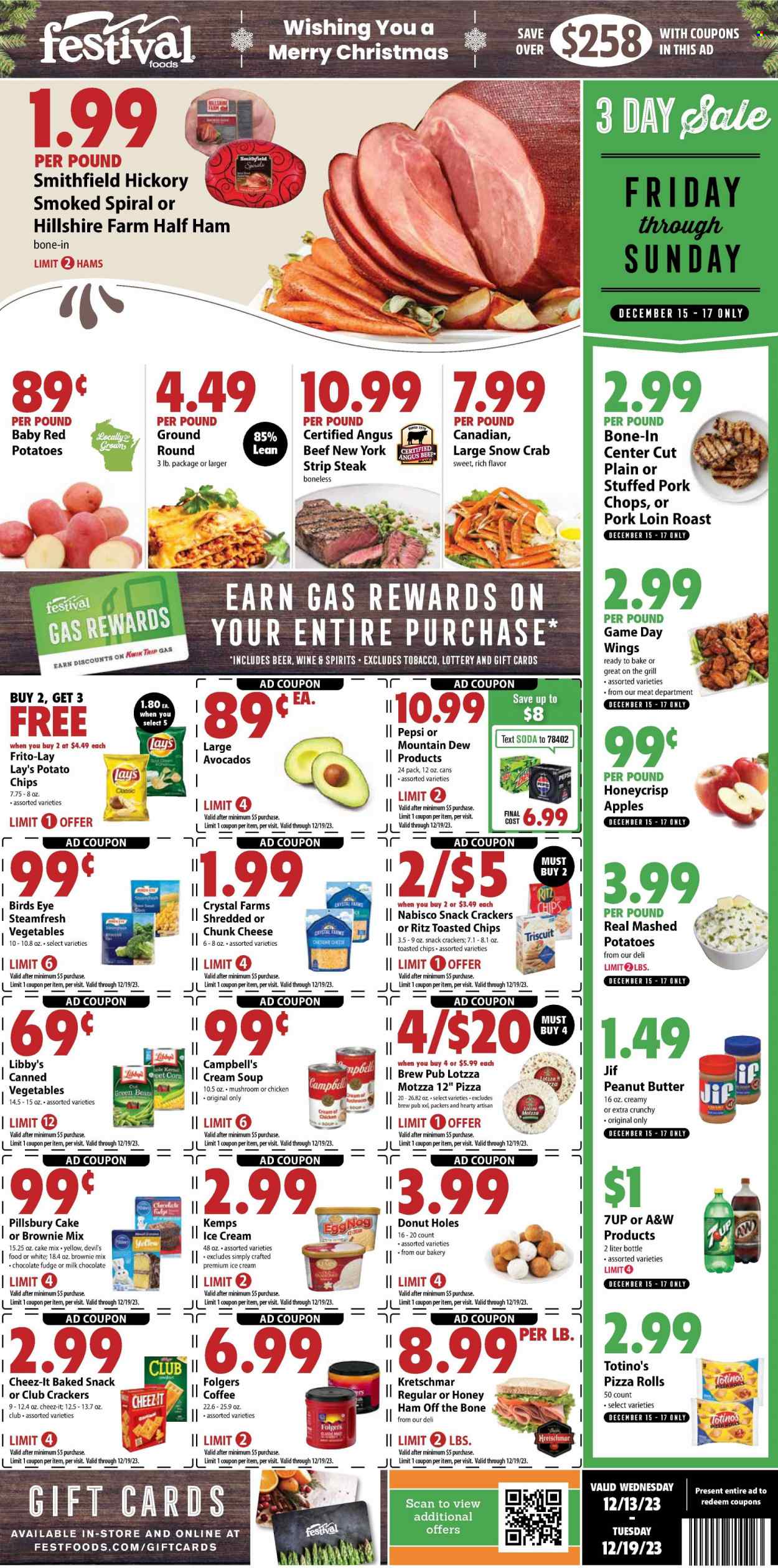 Festival Foods ad - 12/13/2023 - 12/19/2023. Page 1