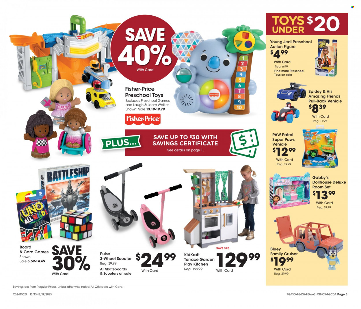 Fred Meyer ad - 12/13/2023 - 12/19/2023. Page 3
