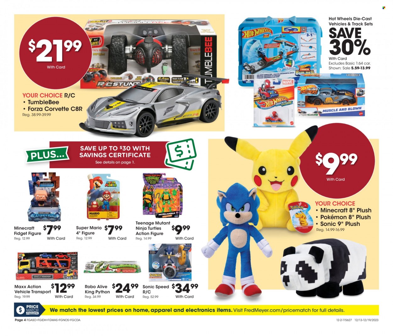 Fred Meyer ad - 12/13/2023 - 12/19/2023. Page 4