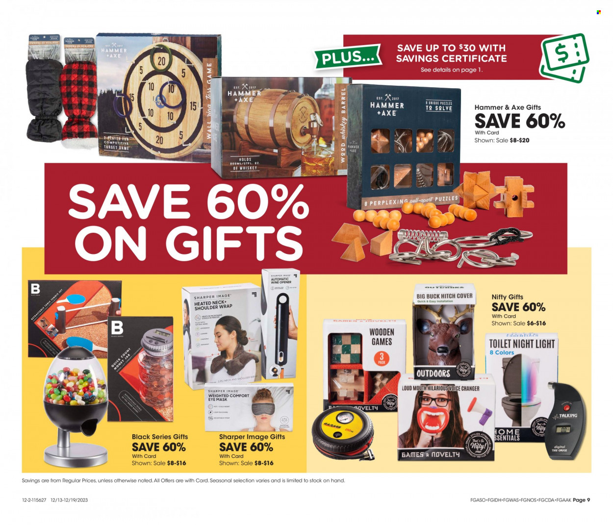 Fred Meyer ad - 12/13/2023 - 12/19/2023. Page 9