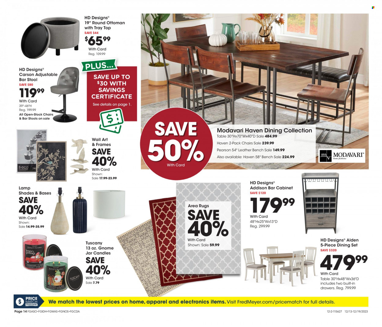 Fred Meyer ad - 12/13/2023 - 12/19/2023. Page 14