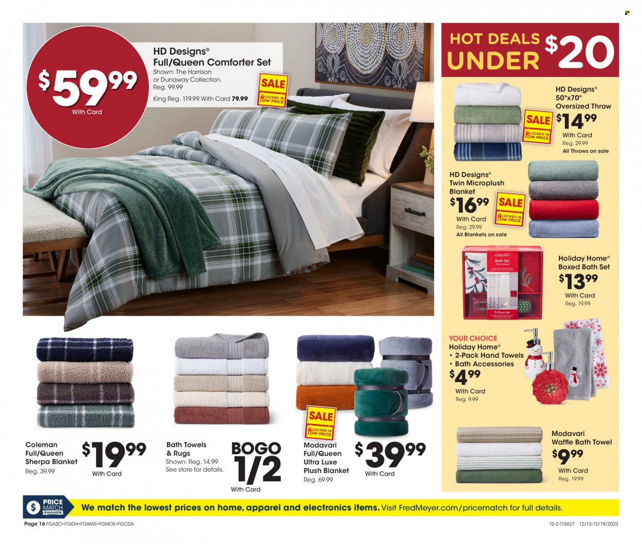 Fred Meyer ad - 12/13/2023 - 12/19/2023. Page 16