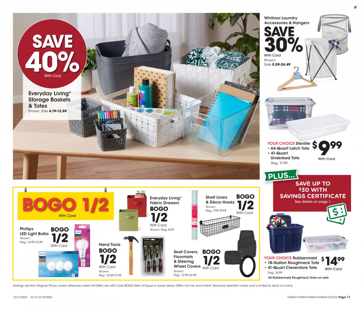 Fred Meyer ad - 12/13/2023 - 12/19/2023. Page 17