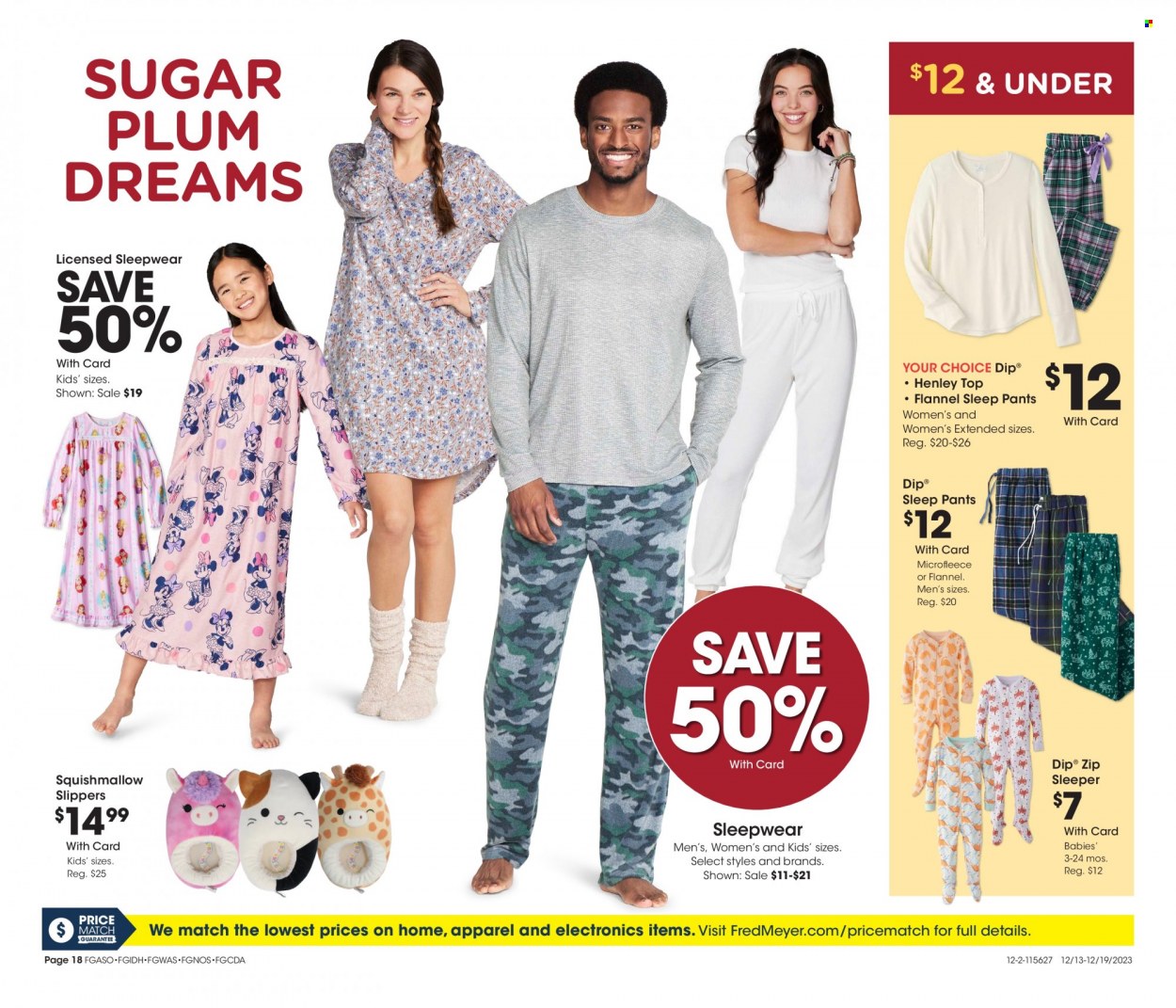 Fred Meyer ad - 12/13/2023 - 12/19/2023. Page 18