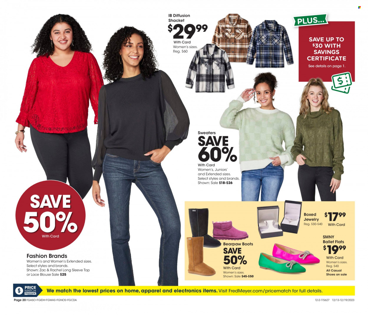 Fred Meyer ad - 12/13/2023 - 12/19/2023. Page 20
