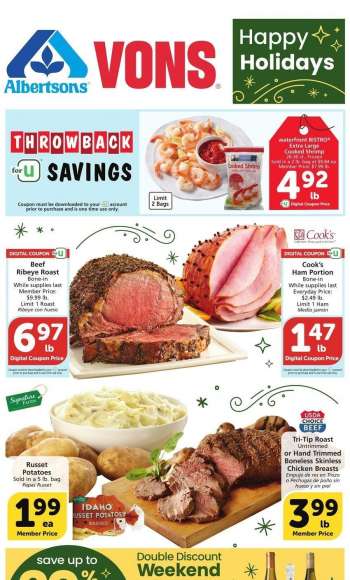 Vons Flyer - 12/13/2023 - 12/19/2023.