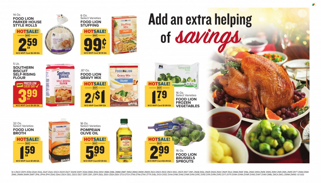 Food Lion ad - 12/13/2023 - 12/19/2023. Page 11