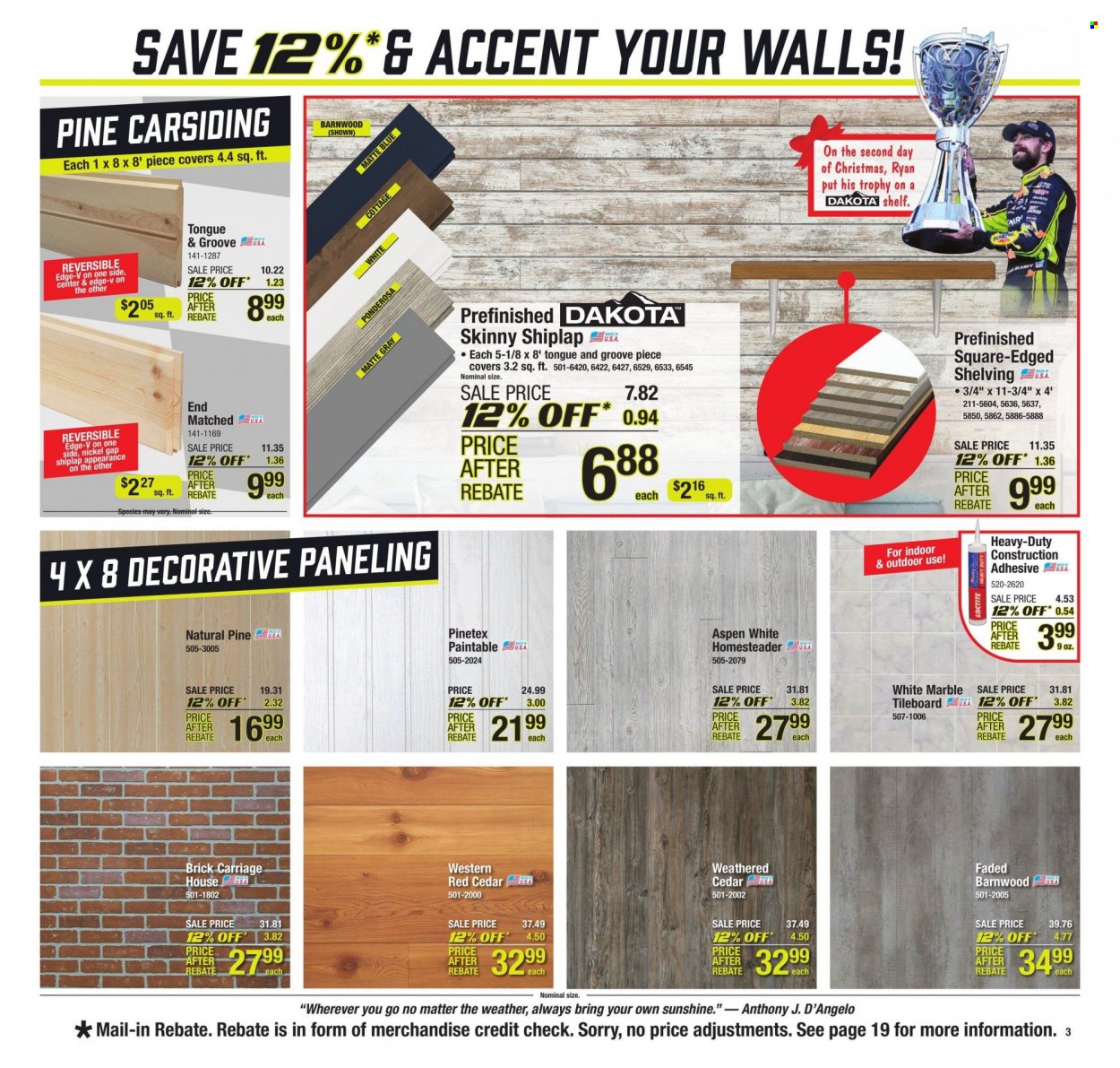 Menards ad - 12/12/2023 - 12/25/2023. Page 4