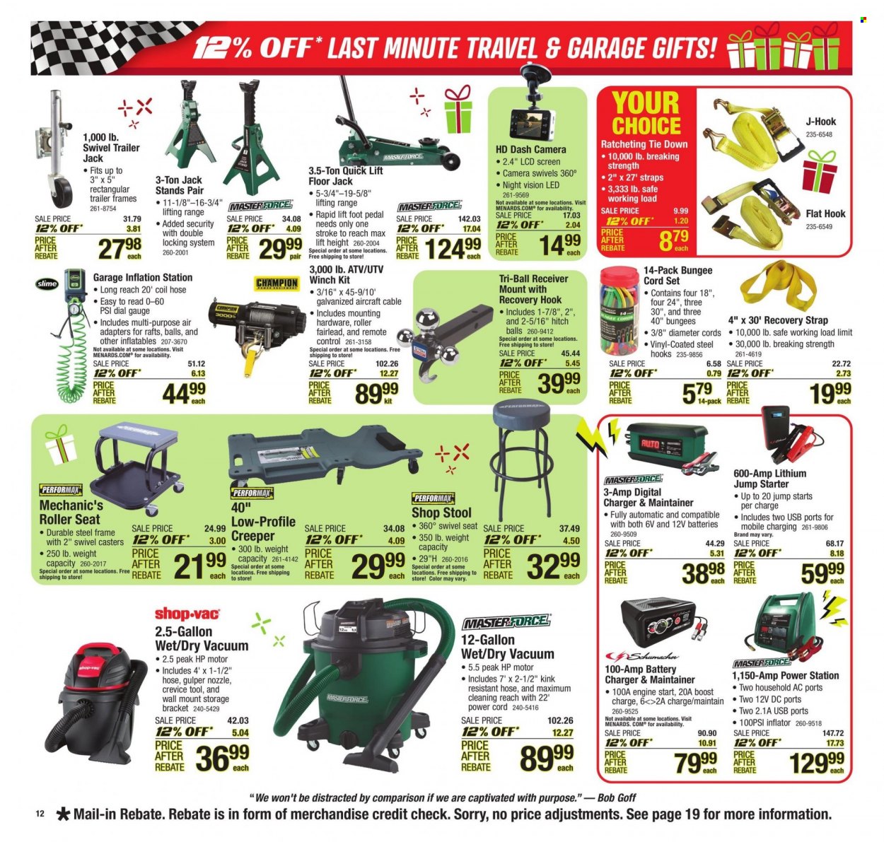 Menards ad - 12/12/2023 - 12/25/2023. Page 15