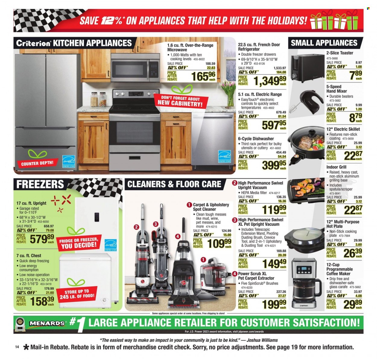 Menards ad - 12/12/2023 - 12/25/2023. Page 18