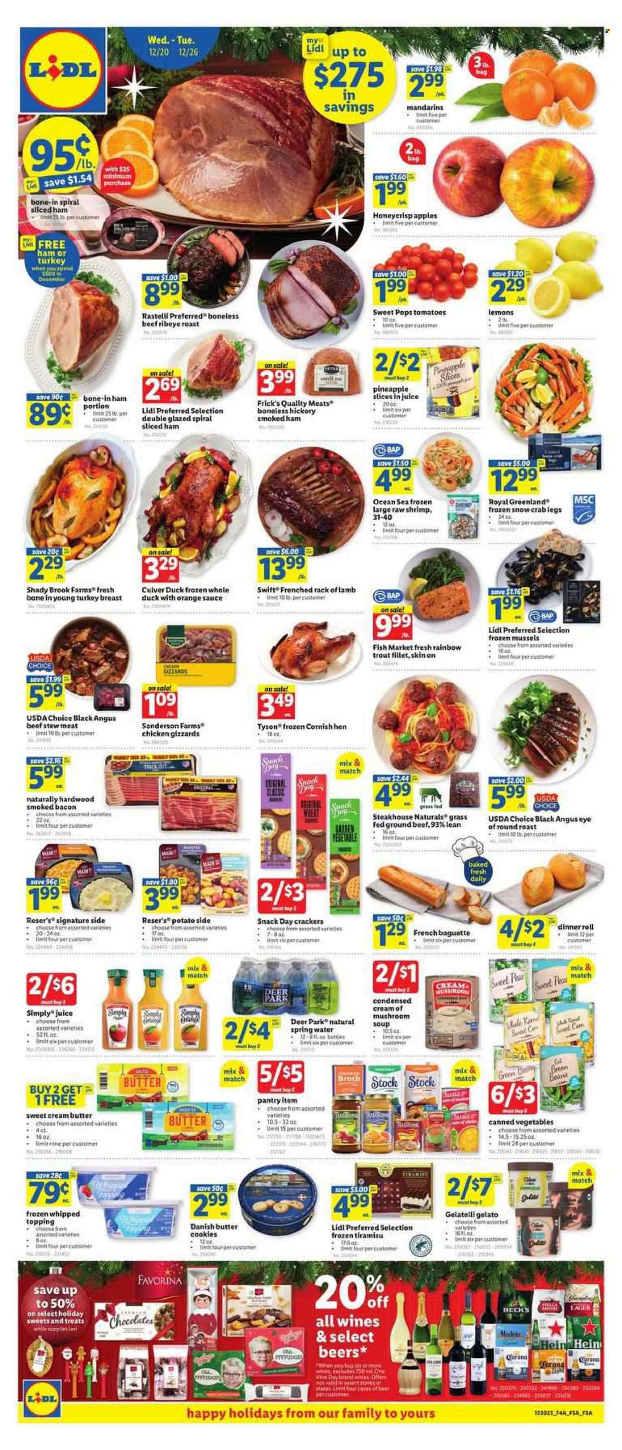 Lidl ad - 12/20/2023 - 12/26/2023. Page 1