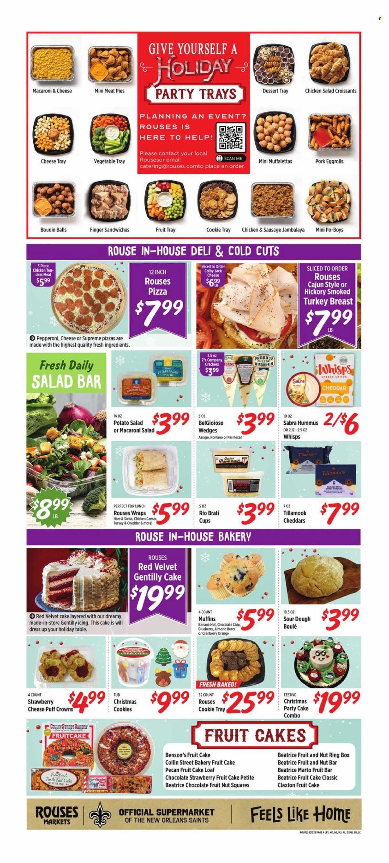 Rouses Markets ad - 12/13/2023 - 12/24/2023. Page 4
