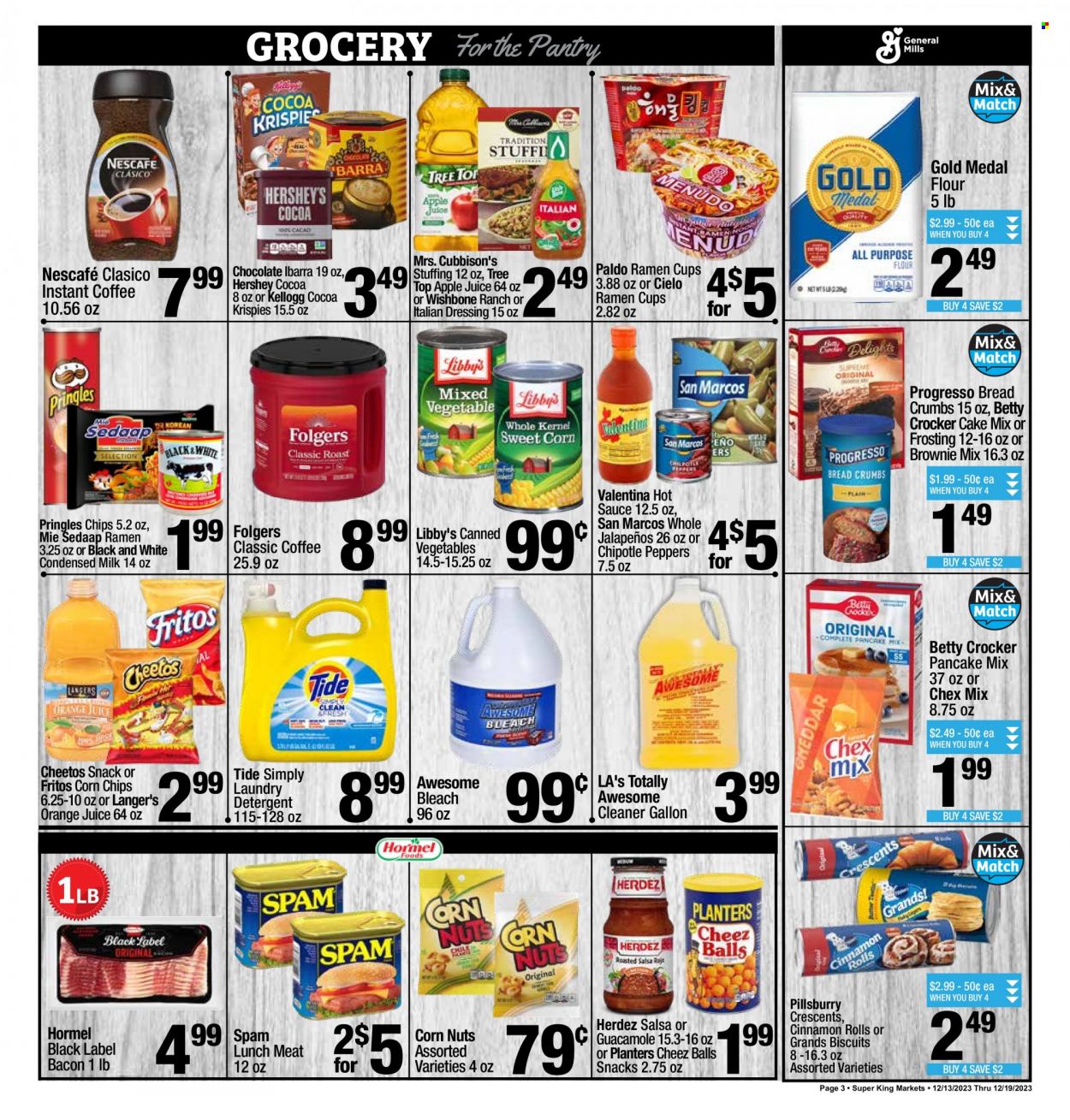 Super King Markets ad - 12/13/2023 - 12/19/2023. Page 3