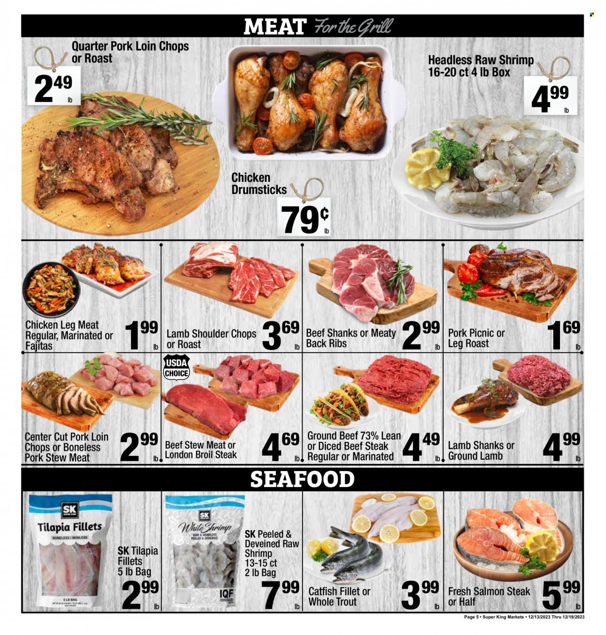Super King Markets ad - 12/13/2023 - 12/19/2023. Page 5