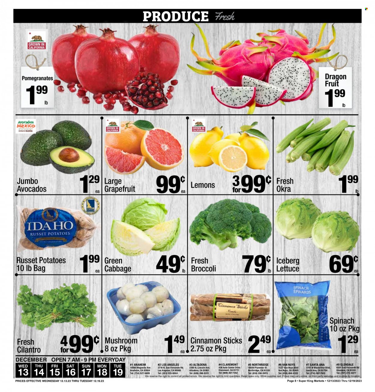 Super King Markets ad - 12/13/2023 - 12/19/2023. Page 8