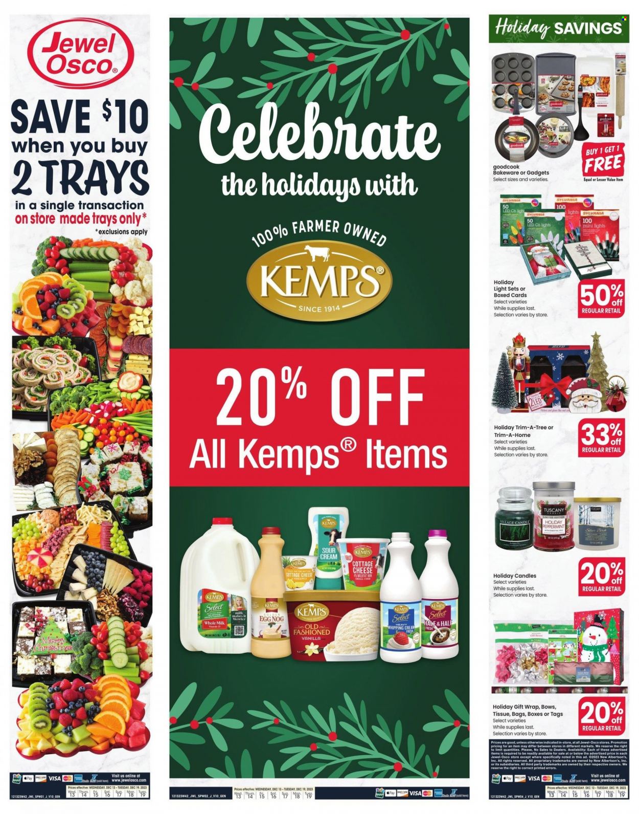 Jewel Osco ad - 12/13/2023 - 12/19/2023. Page 1