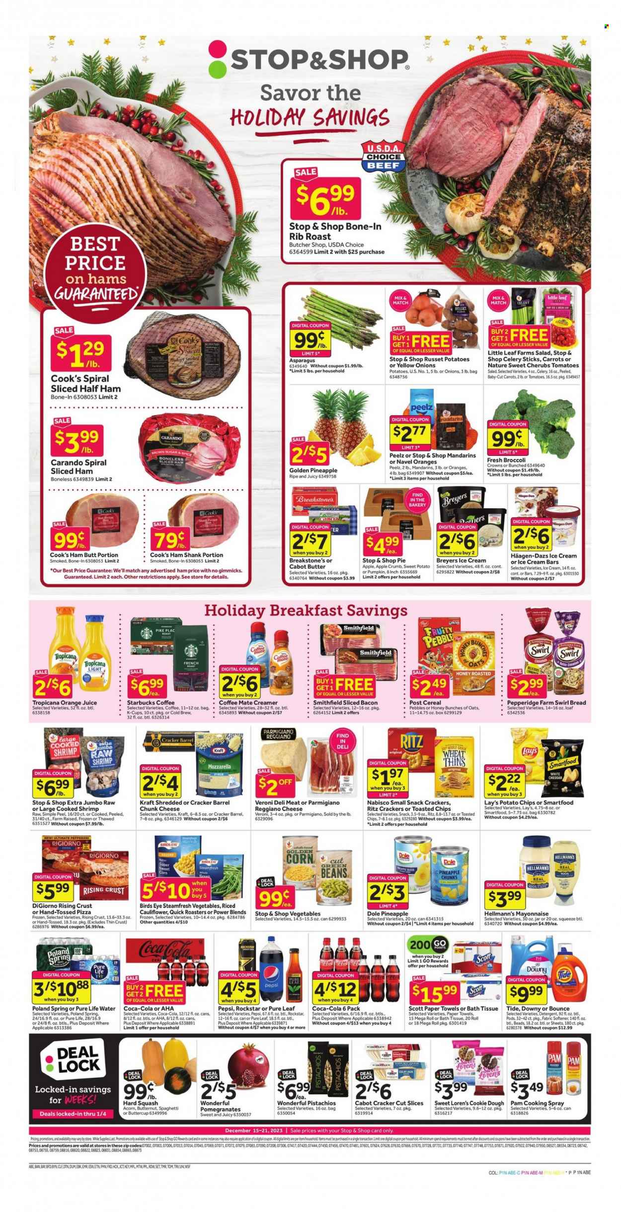 Stop & Shop ad - 12/15/2023 - 12/21/2023. Page 1