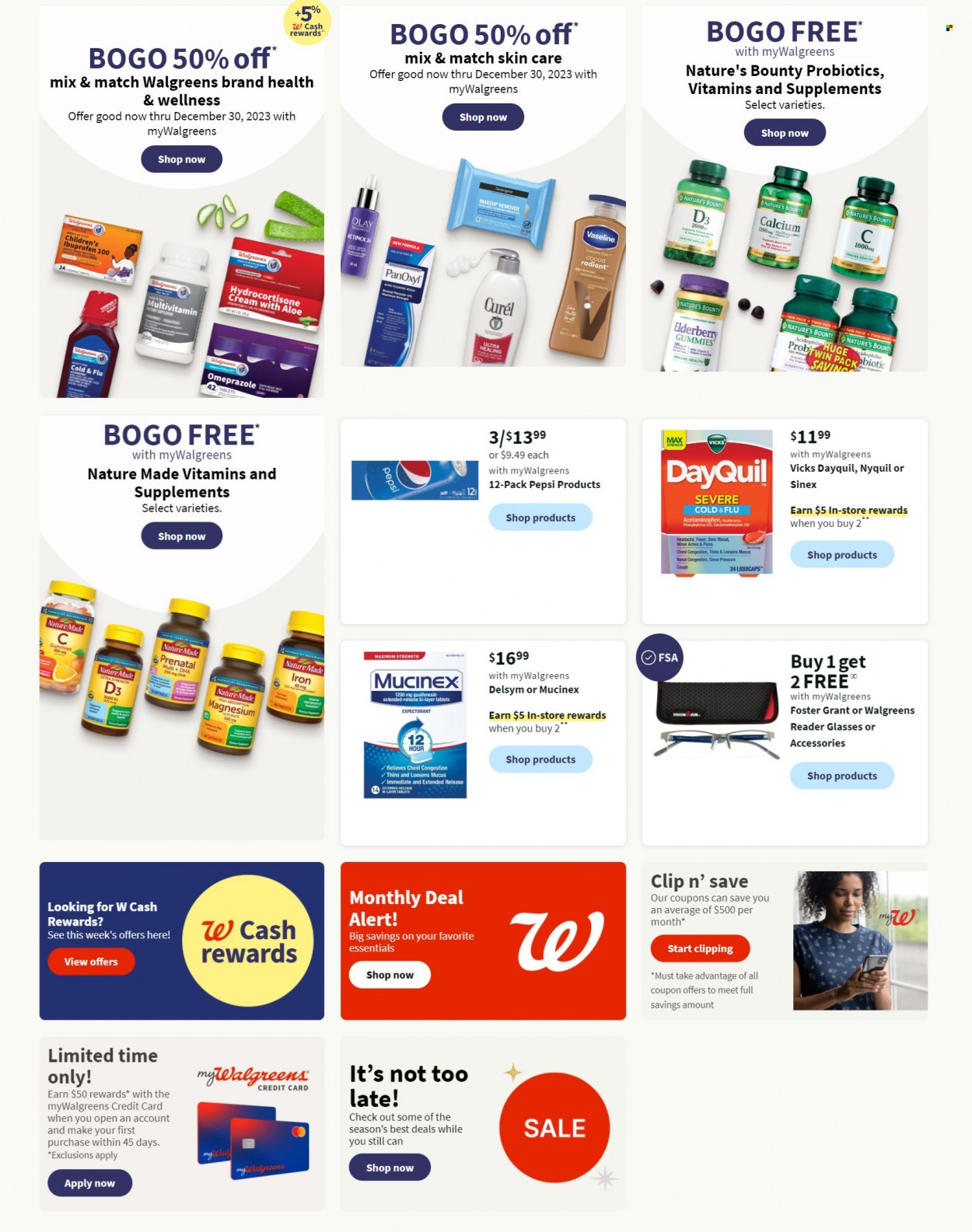 Walgreens ad - 12/17/2023 - 12/23/2023. Page 3