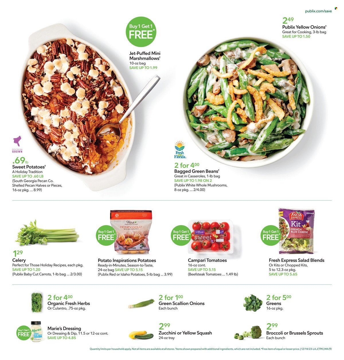 Publix ad - 12/14/2023 - 12/24/2023. Page 9