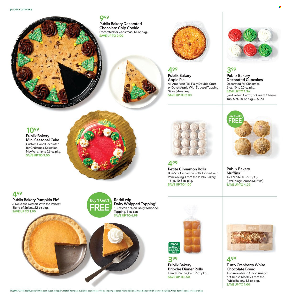 Publix ad - 12/14/2023 - 12/24/2023. Page 10