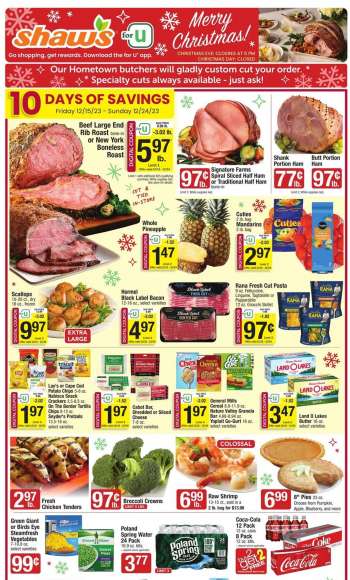 Shaw’s Flyer - 12/15/2023 - 12/24/2023.