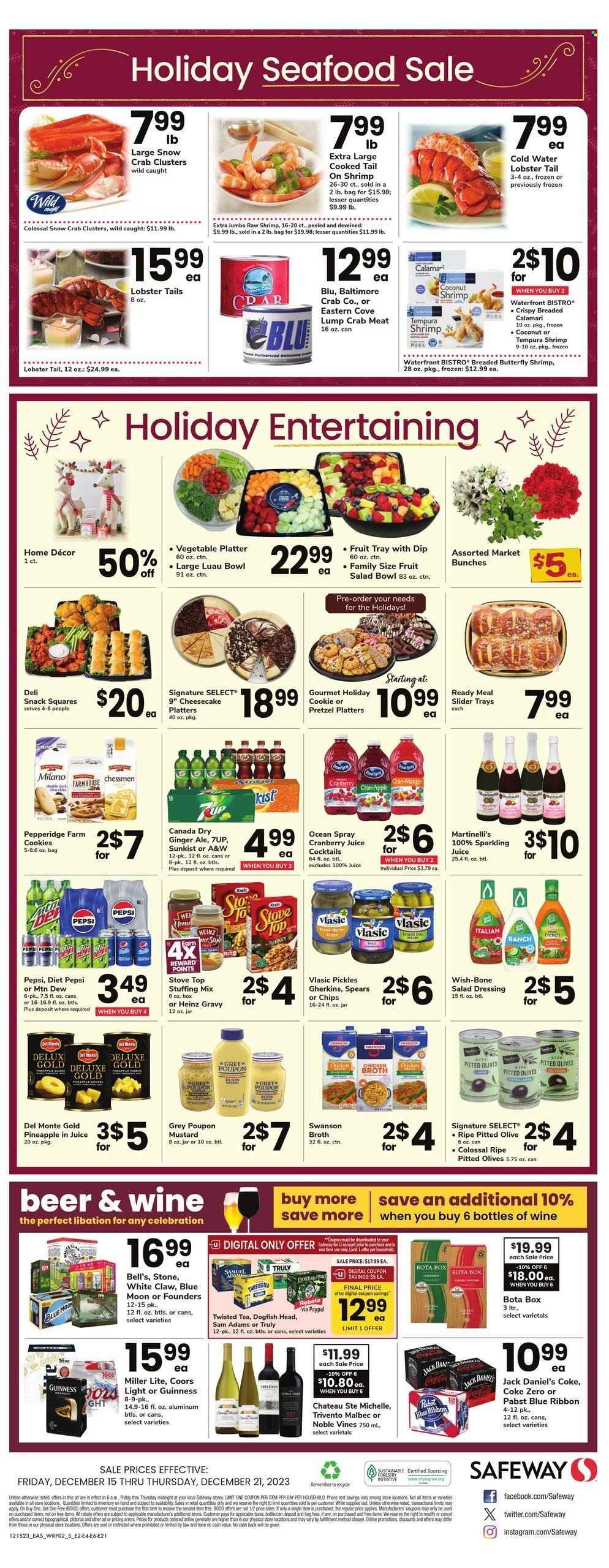 Safeway ad - 12/15/2023 - 12/21/2023. Page 2