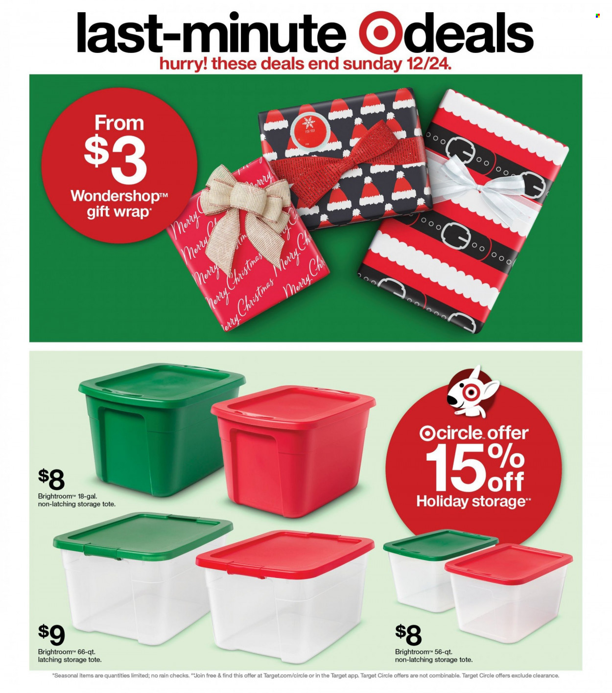 Target ad - 12/17/2023 - 12/24/2023. Page 30