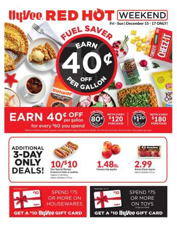Hy-Vee Flyer - 12/15/2023 - 12/17/2023.