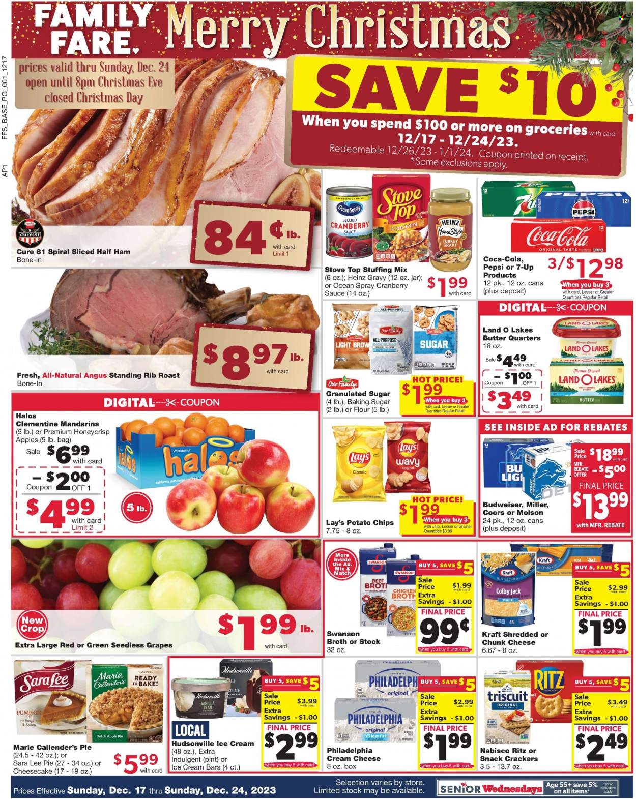 Family Fare ad - 12/17/2023 - 12/24/2023. Page 1