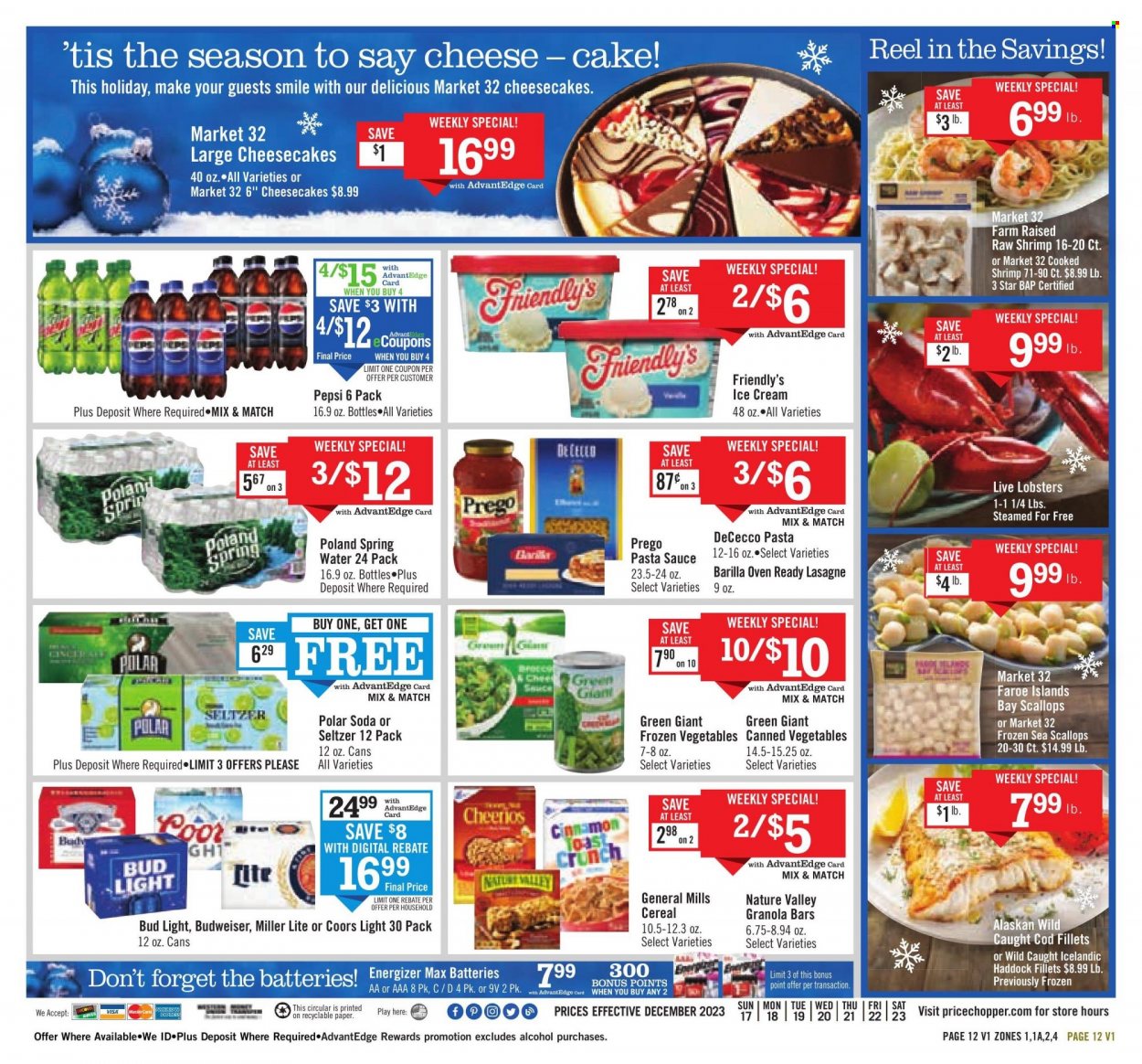 Price Chopper ad - 12/17/2023 - 12/23/2023. Page 12