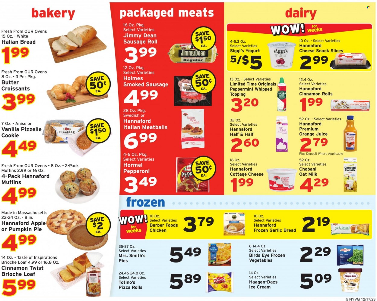 Hannaford ad - 12/17/2023 - 12/23/2023. Page 5