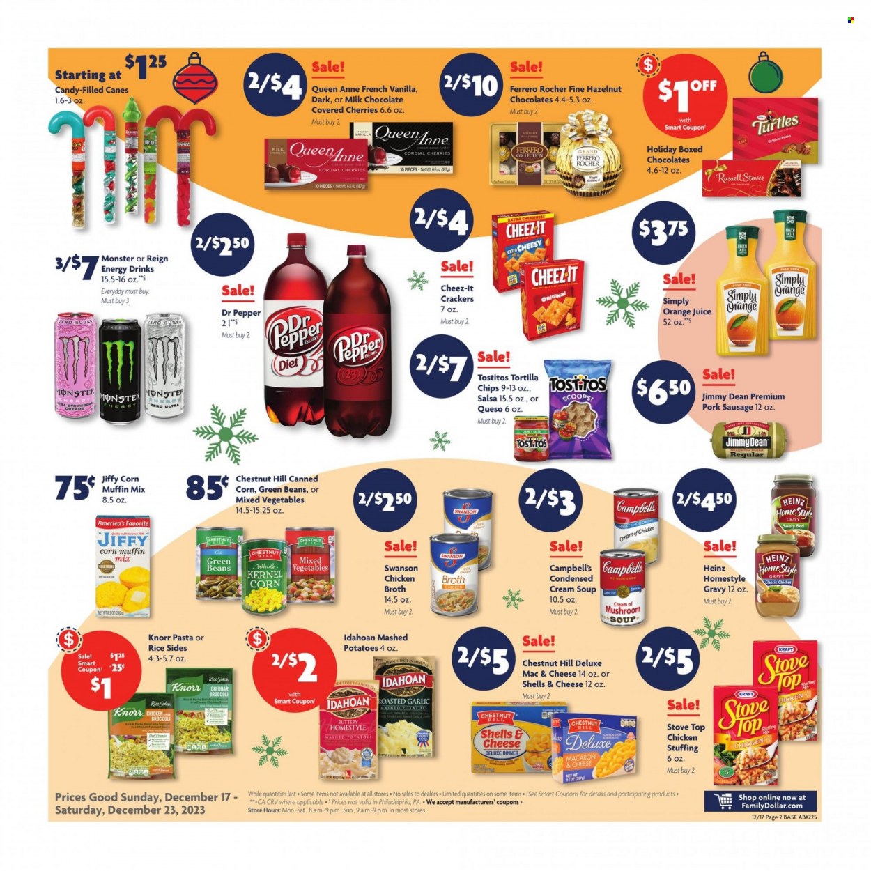 Family Dollar ad - 12/17/2023 - 12/23/2023. Page 2