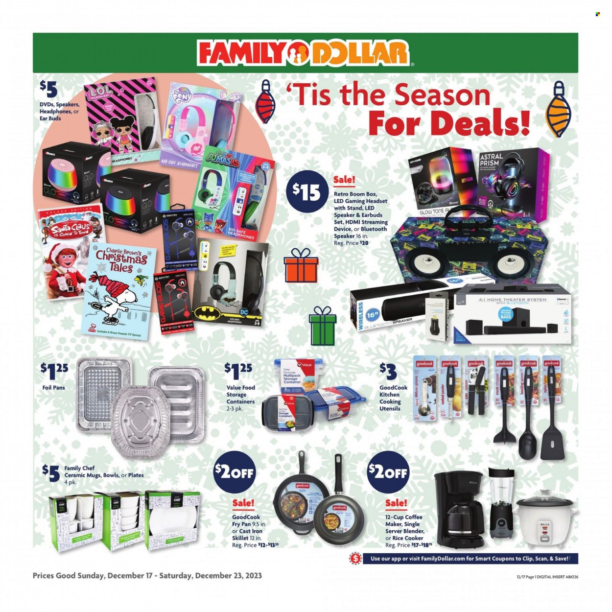 Family Dollar ad - 12/17/2023 - 12/23/2023. Page 9