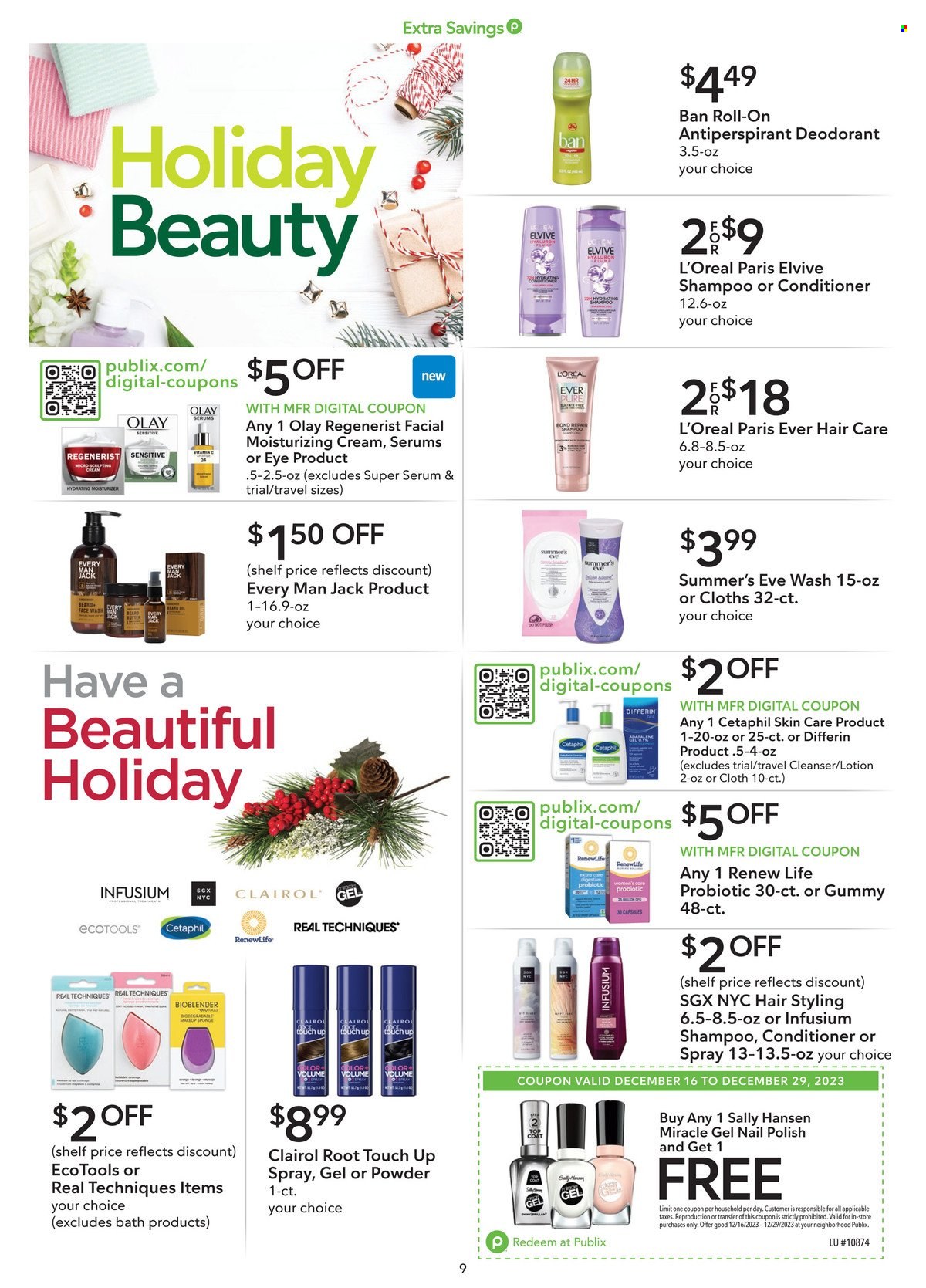 Publix ad - 12/16/2023 - 12/29/2023. Page 9