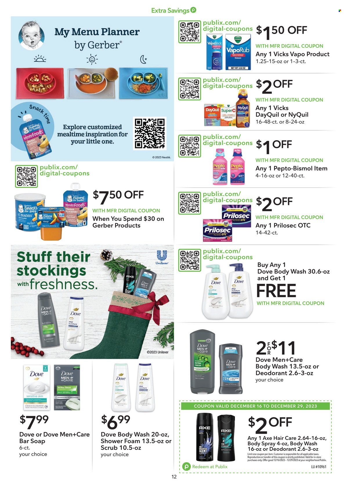 Publix ad - 12/16/2023 - 12/29/2023. Page 12