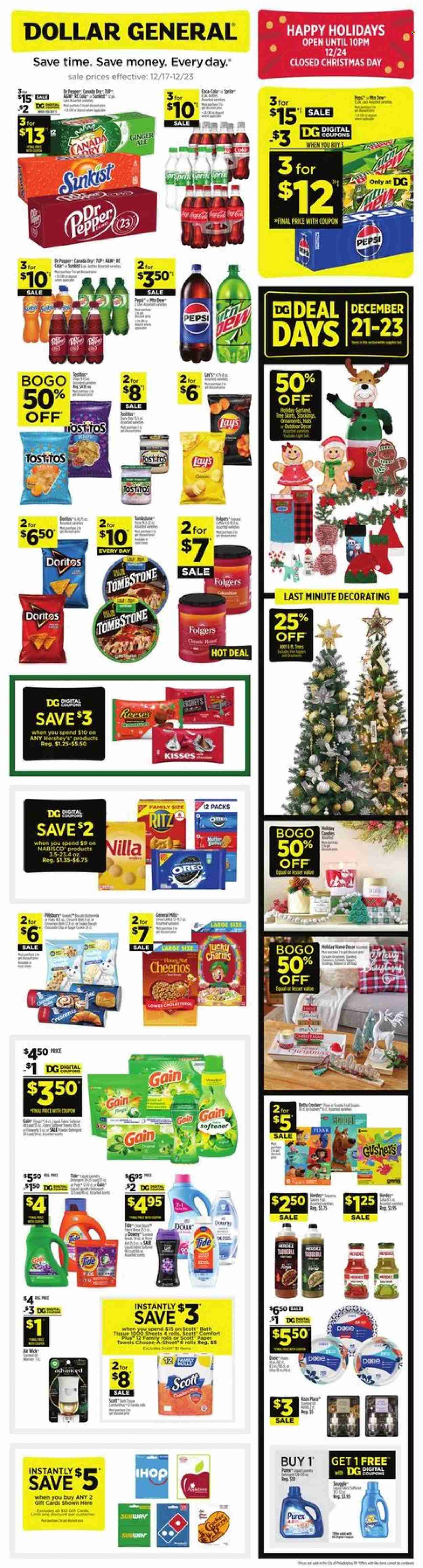 Dollar General ad - 12/17/2023 - 12/23/2023. Page 1