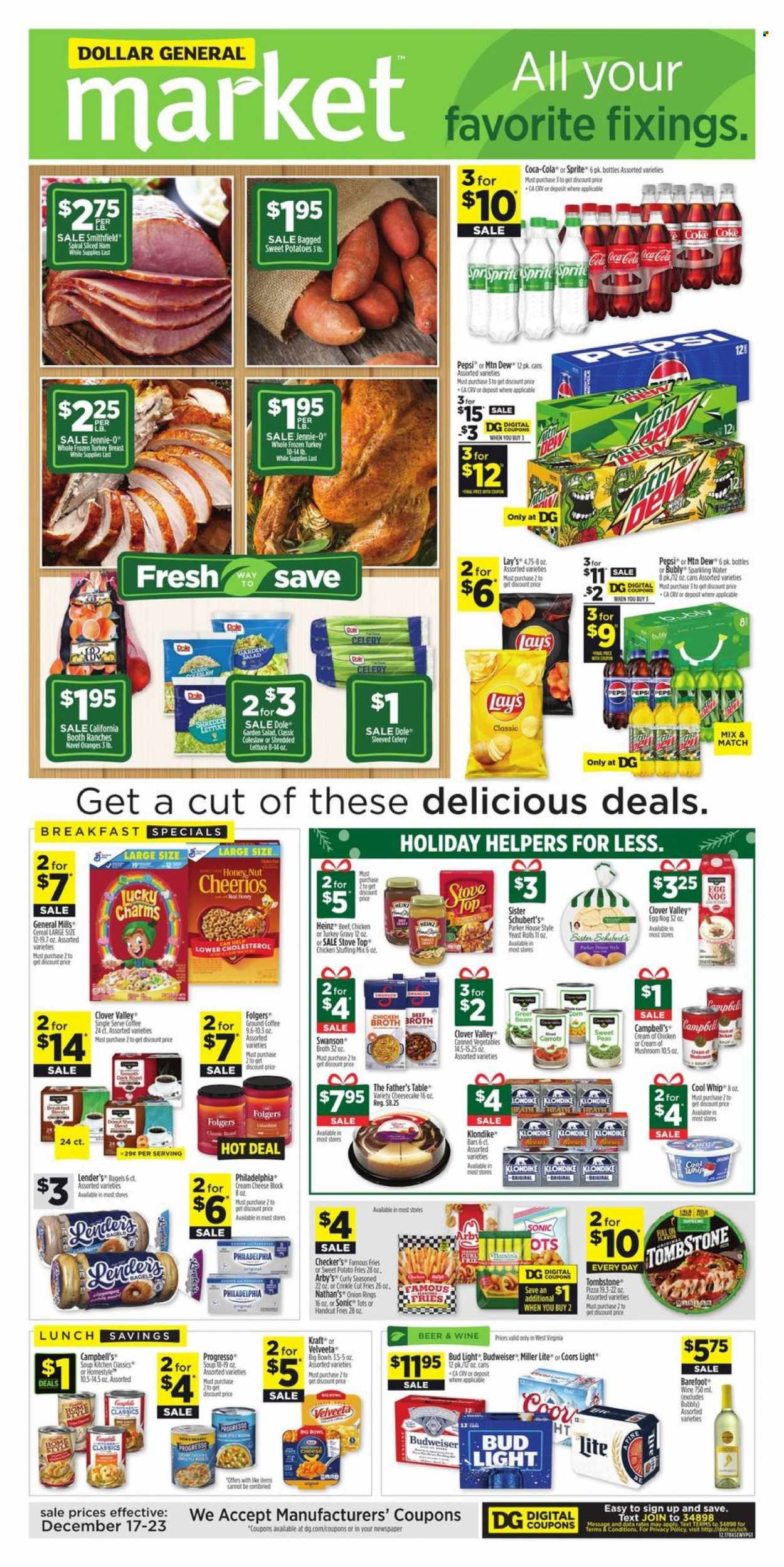 Dollar General ad - 12/17/2023 - 12/23/2023. Page 1