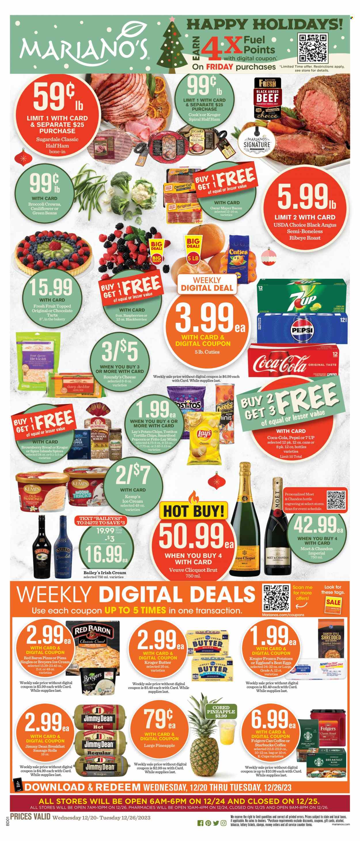Mariano’s ad - 12/20/2023 - 12/26/2023. Page 1