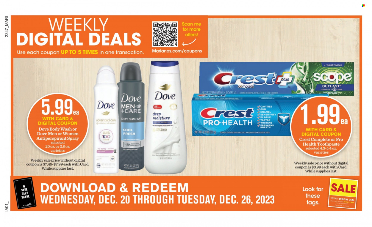 Mariano’s ad - 12/20/2023 - 12/26/2023. Page 9