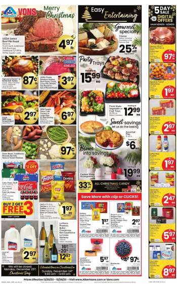 Vons Flyer - 12/20/2023 - 12/26/2023.