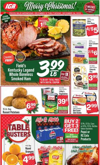IGA Flyer - 12/20/2023 - 12/26/2023.