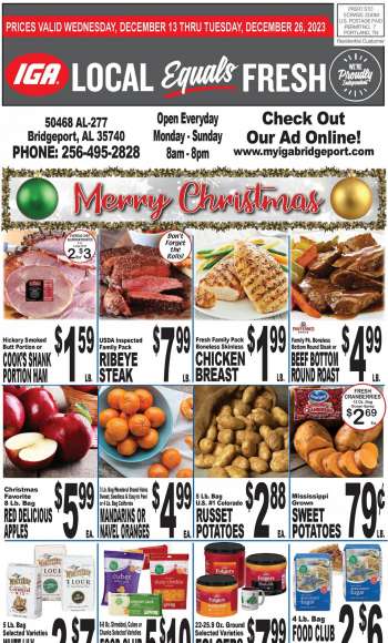 IGA Flyer - 12/20/2023 - 12/26/2023.