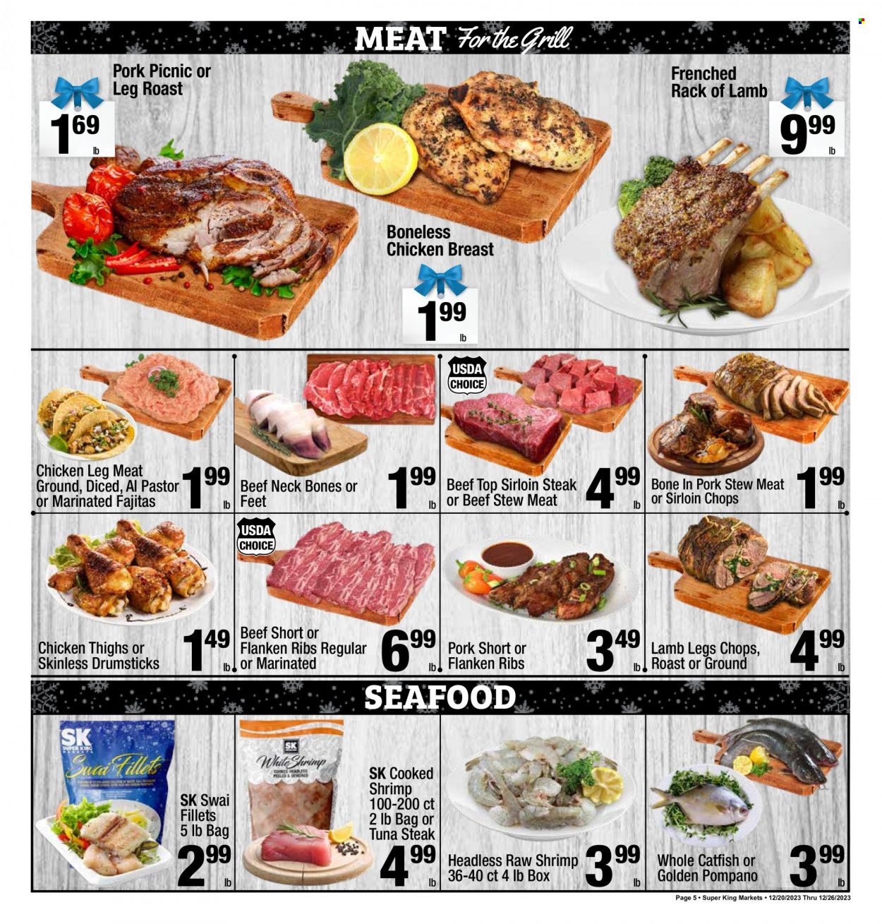 Super King Markets ad - 12/20/2023 - 12/26/2023. Page 5