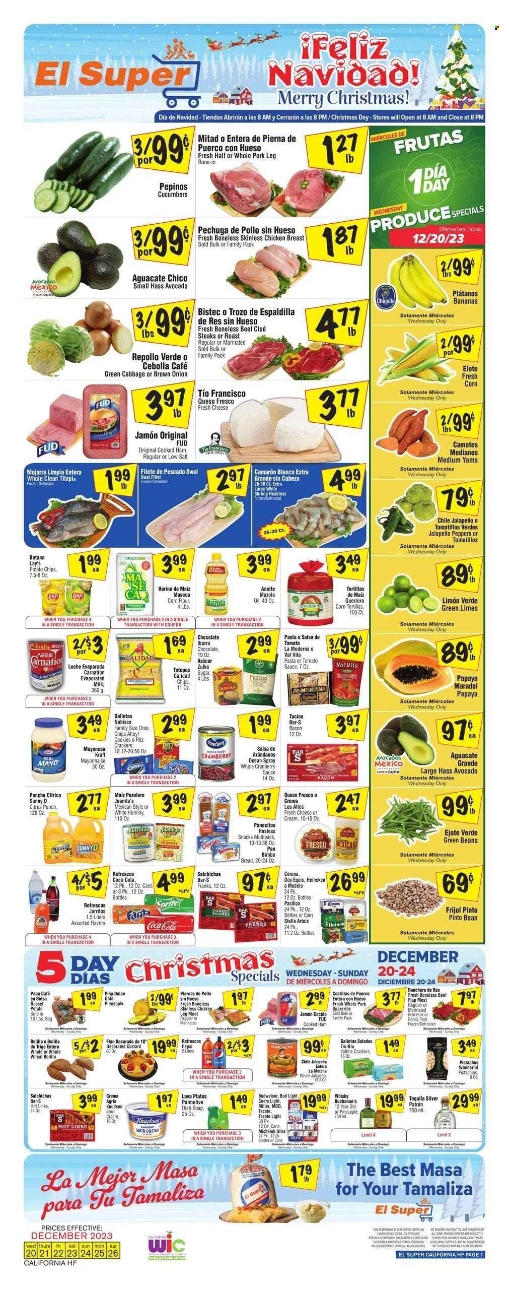 El Super ad - 12/20/2023 - 12/26/2023. Page 1