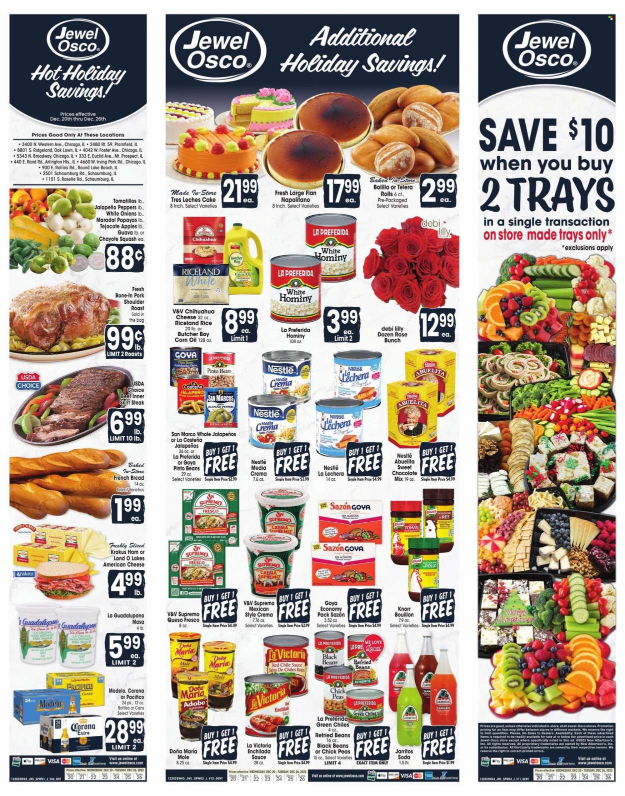 Jewel Osco ad - 12/20/2023 - 12/26/2023. Page 1