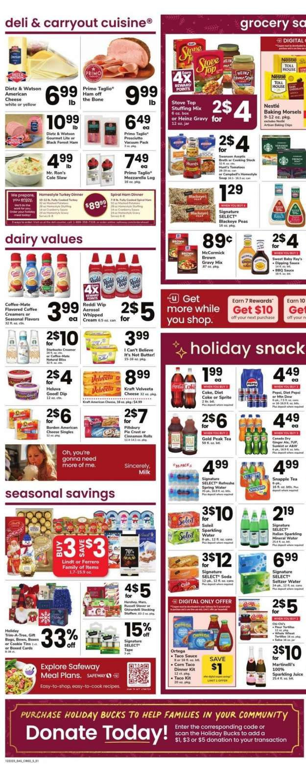 Safeway ad - 12/22/2023 - 12/28/2023. Page 4