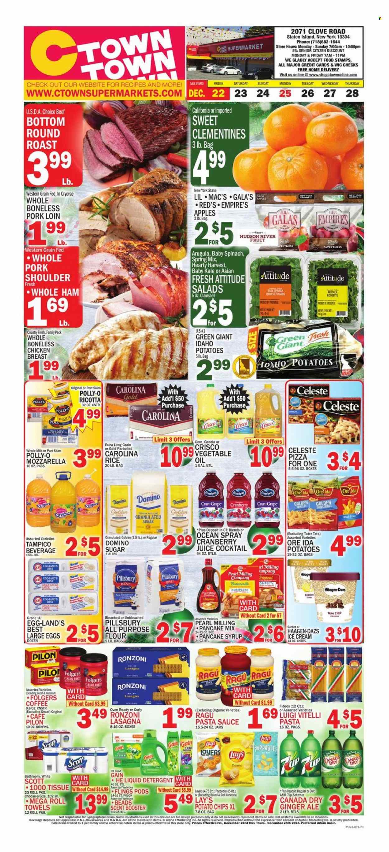C-Town ad - 12/22/2023 - 12/28/2023. Page 1