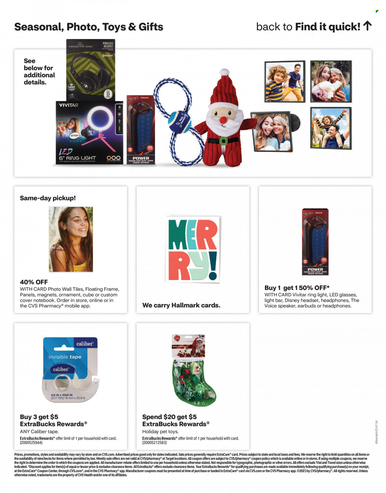 CVS Pharmacy ad - 12/24/2023 - 12/30/2023. Page 17