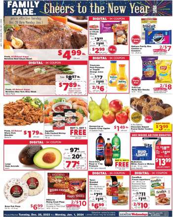 Family Fare Flyer - 12/26/2023 - 01/01/2024.