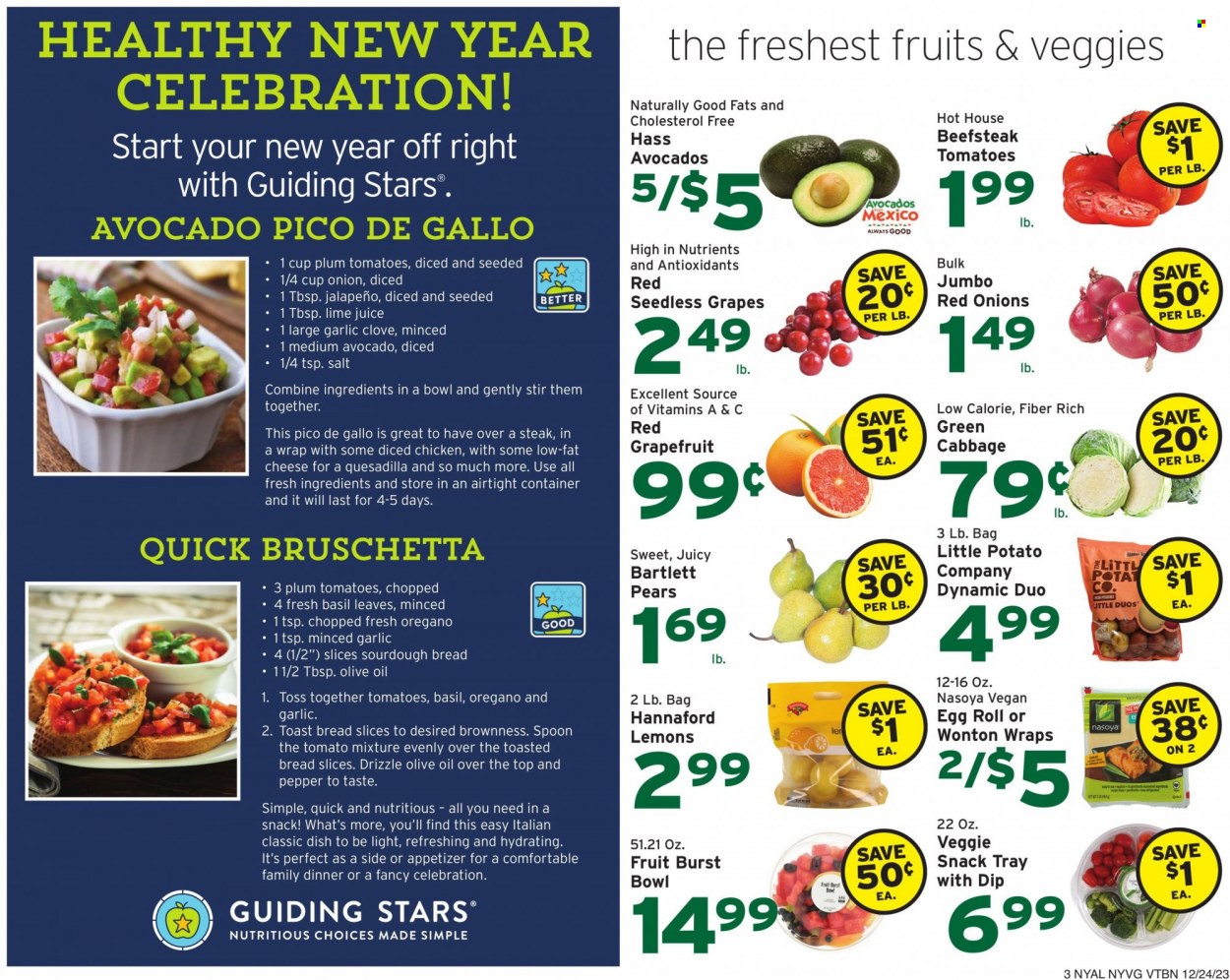 Hannaford ad - 12/24/2023 - 12/30/2023. Page 4